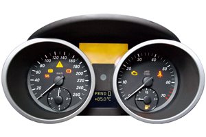 Mercedes SLK Klasse Kombiinstrument / Tachoreparatur - Diverse Ausfälle bis hin zum Totalausfall