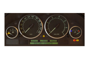Rover Range Rover Temperaturanzeige defekt / Reparatur der Temperaturanzeige
