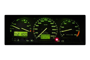 VW Corrado Temperaturanzeige defekt / Reparatur der Temperaturanzeige