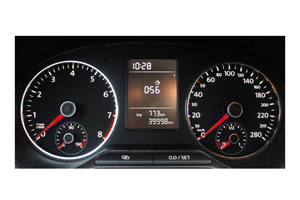 VW Polo Temperaturanzeige defekt / Reparatur der Temperaturanzeige